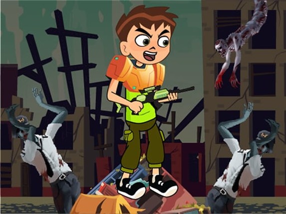Ben 10 World War Zombies Game Cover