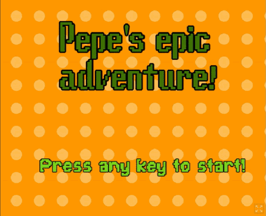 Pepe's epic adventure Game Cover