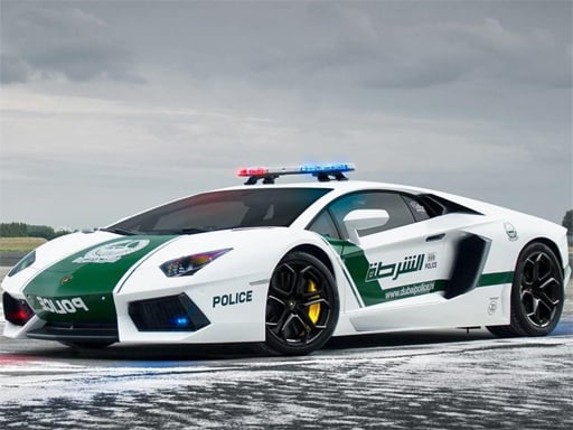 Police Cars Jigsaw Puzzle Game Cover