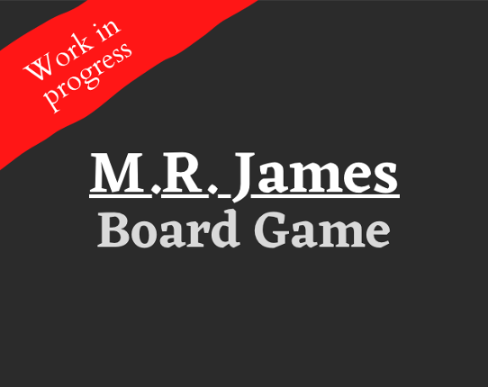 M.R. James Board Game Game Cover