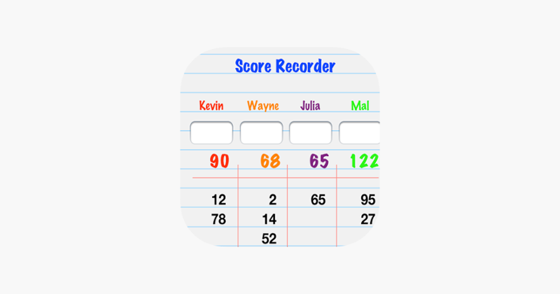Score Recorder Game Cover