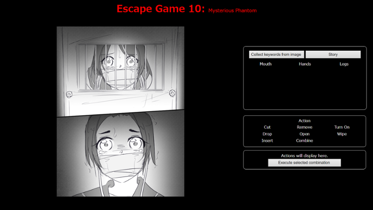 TripleQ Escape Game Remastered: 10 - Mysterious Phantom Game Cover