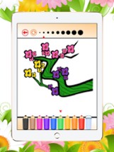 Coloring Book Folwer, Tree: Learn to draw &amp; Paint Image