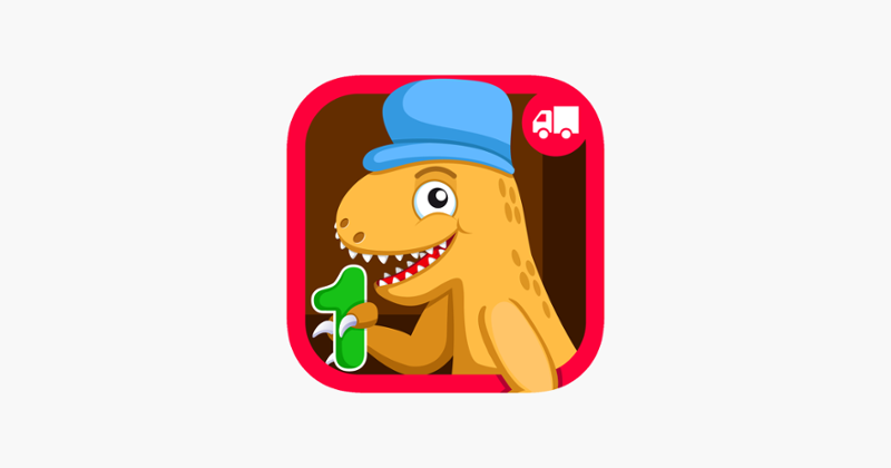 Dinosaur Number Train Game for Kids Free Game Cover