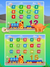 Dinosaur Number Train Game for Kids Free Image