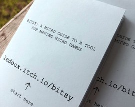 Bitsy Pamphlet Image