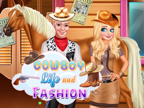 Cowboy Life and Fashion Game Cover