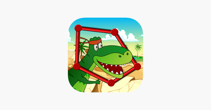 Dino Dot Connect dots for kids Game Cover