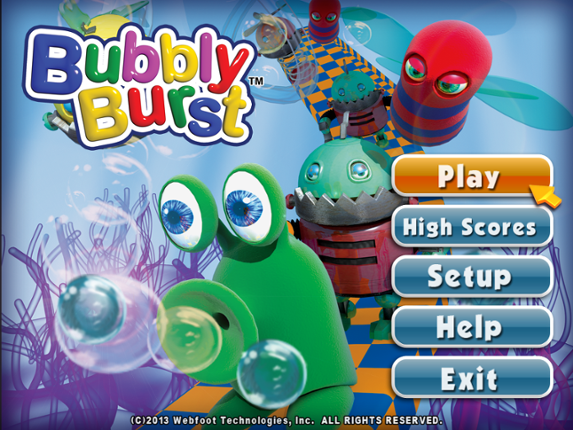 Bubbly Burst for Raspberry Pi Game Cover