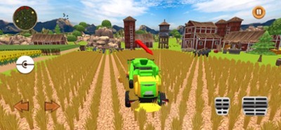 Real Farming Tractor 3D Image