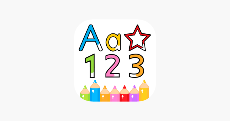 ABC 123 Learn to Write Letters Game Cover