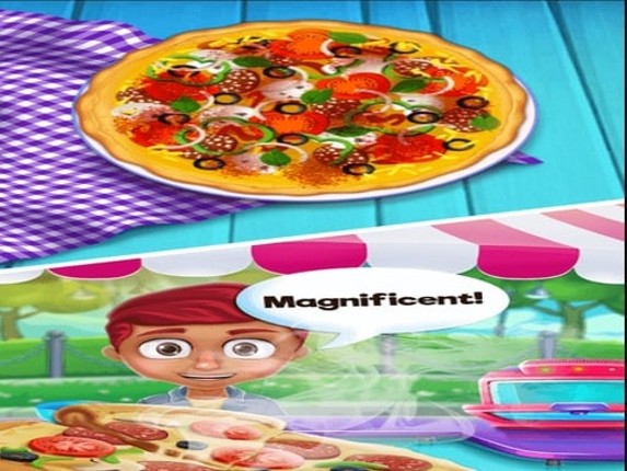 Funny Pizza Maker Game Cover