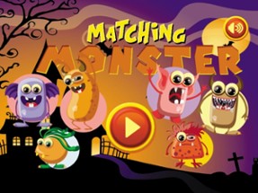 Halloween Monster Cards Matching Image