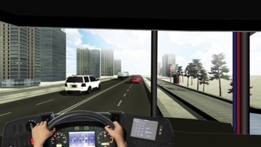 Racing In Bus - Traffic Racer Image