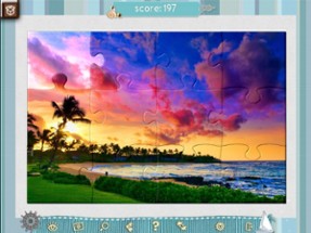 Jigsaw Puzzle Beach Season Image