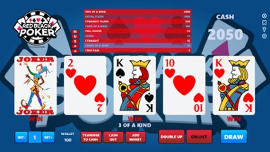 Red Black Poker Image