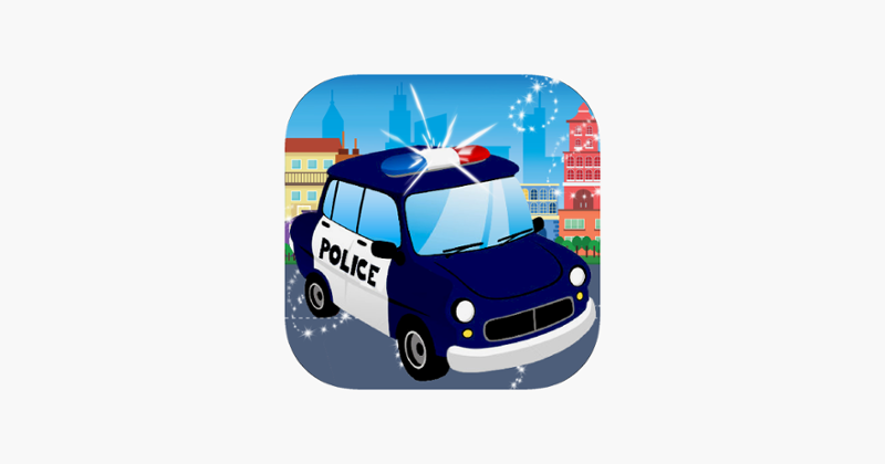 Toddler Police Car - Real Time Police Car for kids Game Cover