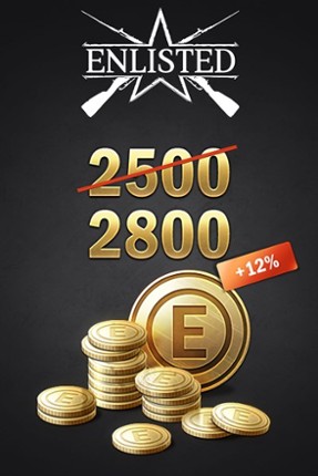 Enlisted - 2500 Gold + 300 Bonus Game Cover