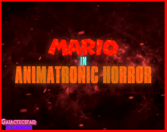 Mario In Animatronic Horror Game Cover