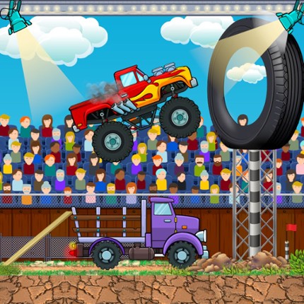 Monster Truck: stunt and races Game Cover