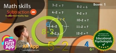 Math skills Subtraction - AR Image