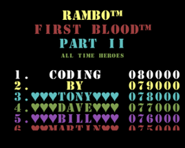 Rambo: First Blood Part II (C64) Remake Image