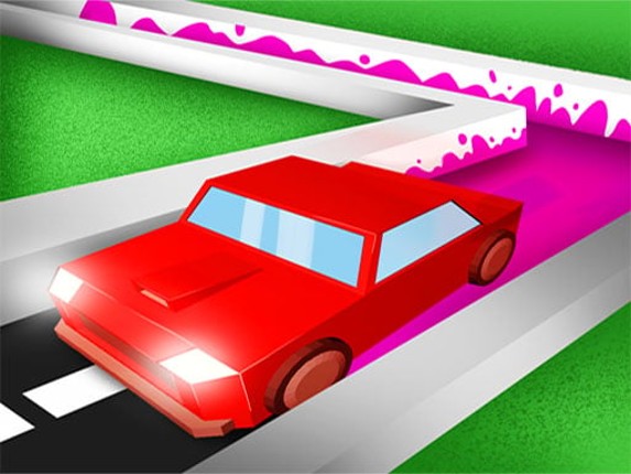 Roller Road Splat - Car Paint 3D‏ Game Cover