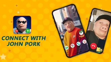 John Pork In Video Call Image