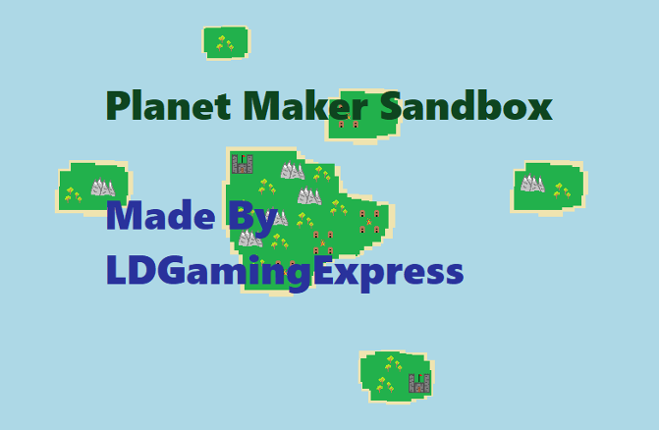 Planet Maker Sandbox Game Cover