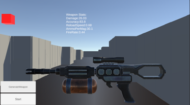 Procedural Weapon and Level Generation for FPS Shooter Image