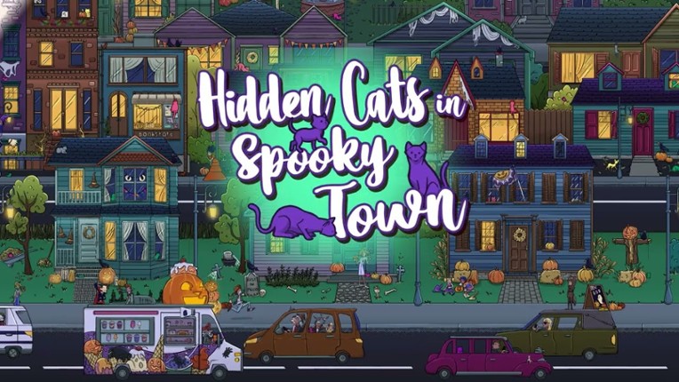 Hidden Cats in Spooky Town Game Cover