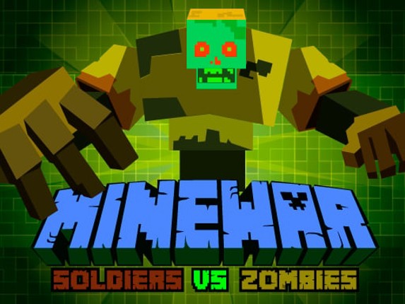 MineWar Soldiers vs Zombies Game Cover