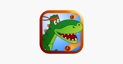 Run Dino Run 2: Play funny baby TRex Dinosaur racing in a prehistoric jurassic world park - Newest HD free game for iPad by Tiltan Games Image