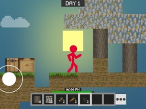 Stickman Skyland: Cube Craft Image