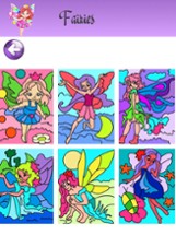 Coloring Pages with Princess Fairy for Girls - Games for little Kids &amp; Grown Ups Image