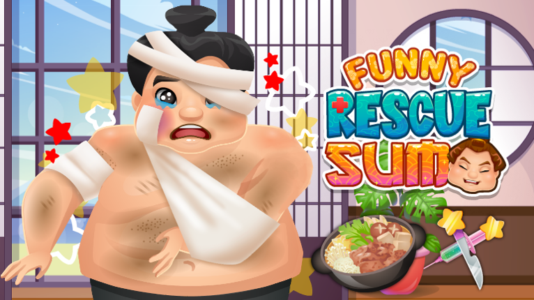 Funny Rescue Sumo Game Cover