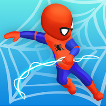 Web Master: Stickman Superhero Image