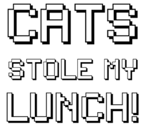 Cats Stole My Lunch! Game Cover