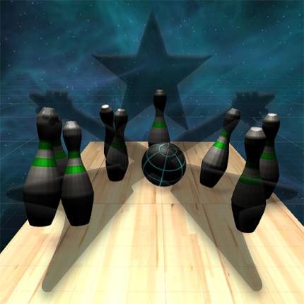 Rockin Space Bowling Game Cover