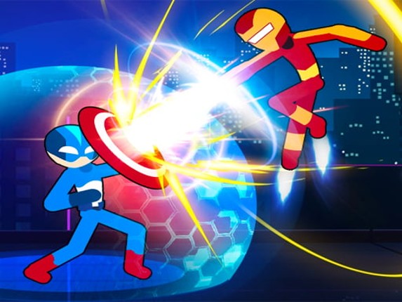 Stickman Fighter Infinity - Super Action Heroes Game Cover