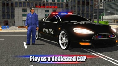 Crime Town Police Car Driver Image