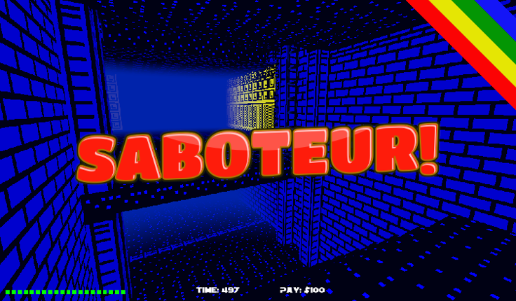 Saboteur 3D Game Cover