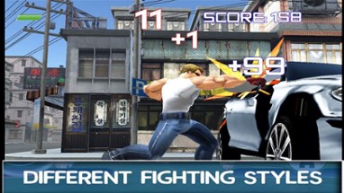 Gangtes Street Fighting Action Image