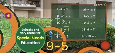 Math skills Subtraction - AR Image