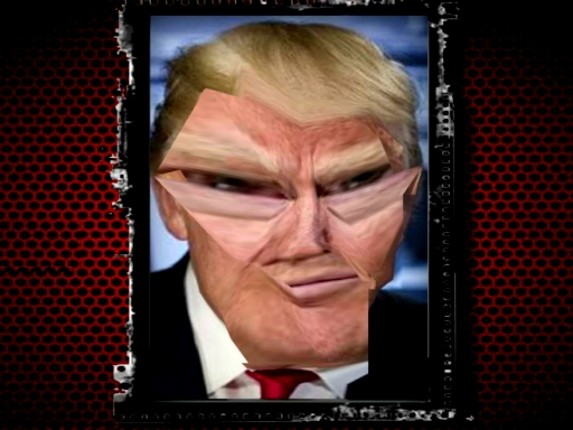 Trump Funny face HTML5 Game Cover