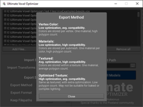 Ultimate Voxel Optimizer Image