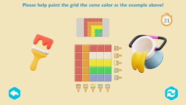 Merge Topia-Colouring Squares Image