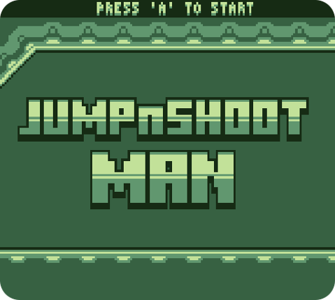 Pixel Vision 8: Jump N' Shoot Man Ludum Dare 41 Game Cover