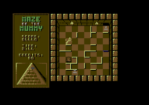 Maze Of The Mummy (C64) Image