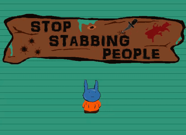 Stop Stabbing People Game Cover